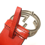 Gucci Belt GG Logo 032 194 Leather Orange — view 7