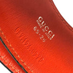 Gucci Belt GG Logo 032 194 Leather Orange — view 8