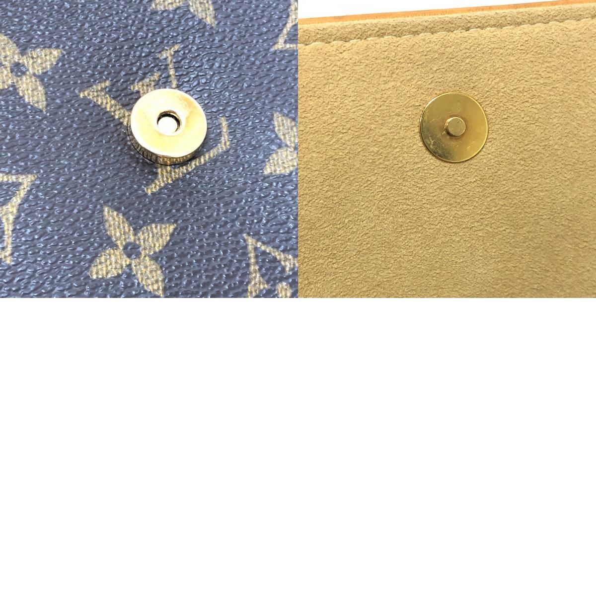 Louis Vuitton Shoulder Bag Pochette Twin GM Monogram Canvas Brown — view 9