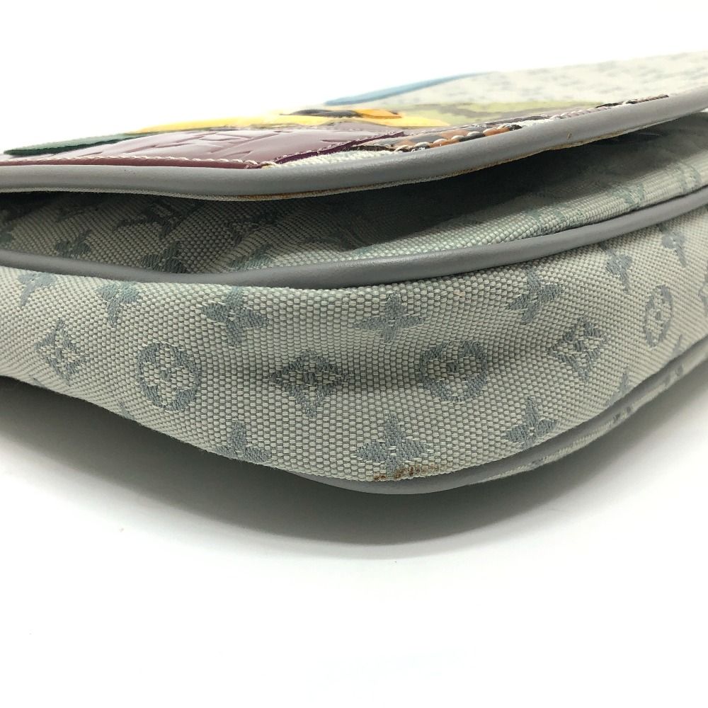 Louis Vuitton Shoulder Bag Musette Comte de Fait Monogram Mini Canvas Blue — view 6