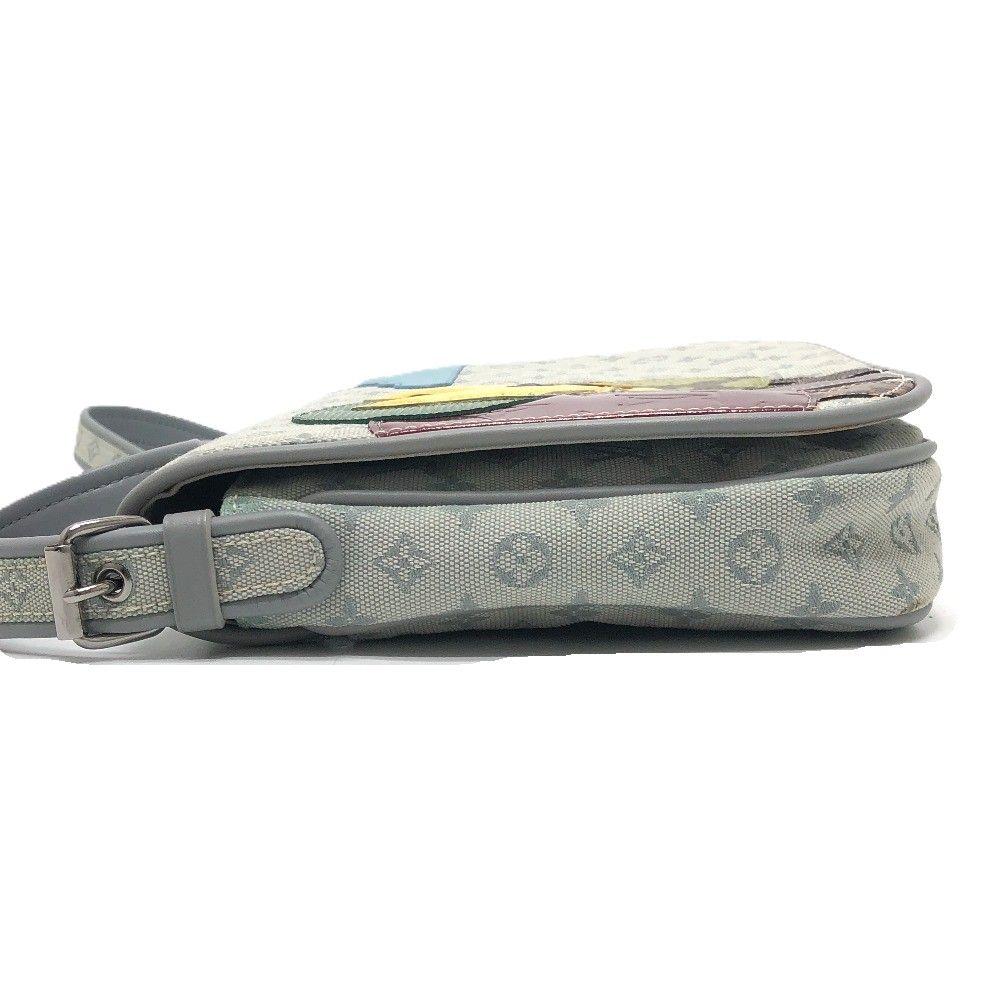 Louis Vuitton Shoulder Bag Musette Comte de Fait Monogram Mini Canvas Blue — view 3