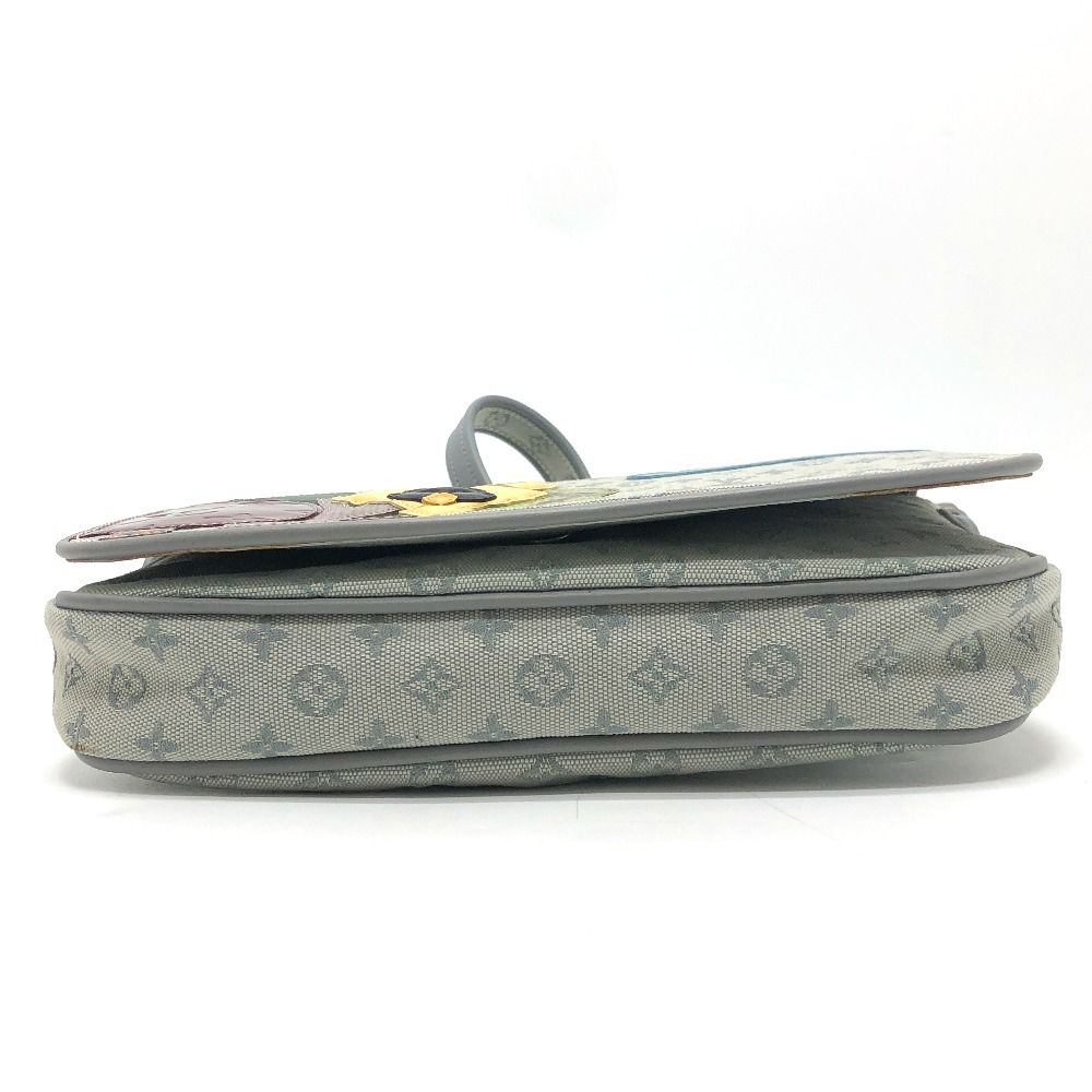 Louis Vuitton Shoulder Bag Musette Comte de Fait Monogram Mini Canvas Blue — view 5