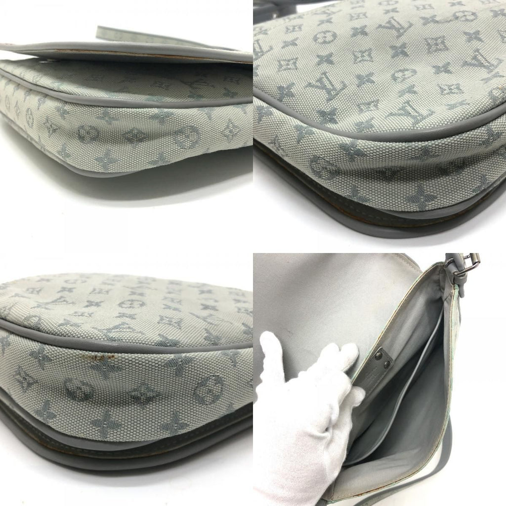 Louis Vuitton Shoulder Bag Musette Comte de Fait Monogram Mini Canvas Blue — view 7
