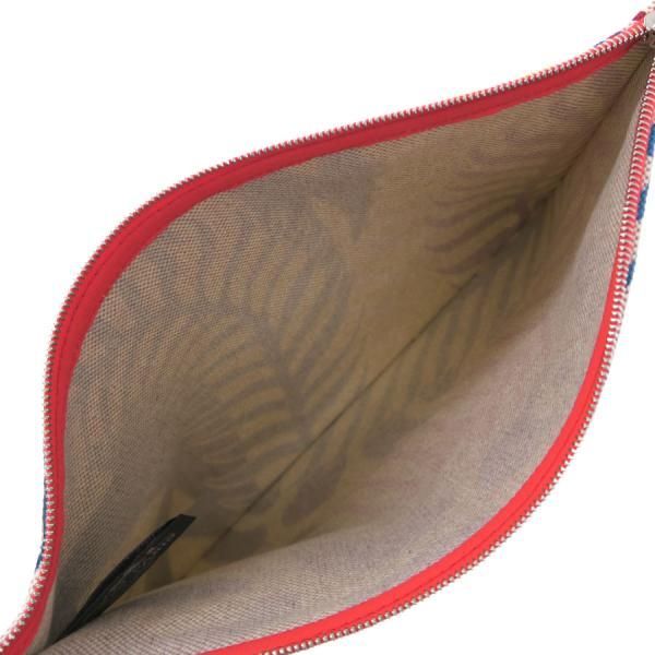 Hermes Canvas Clutch Multicolor — view 5