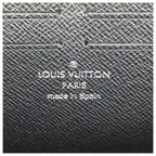 Louis Vuitton Monogram Macassar Zippy Dragonne Brown Black Silver Wallet — view 5