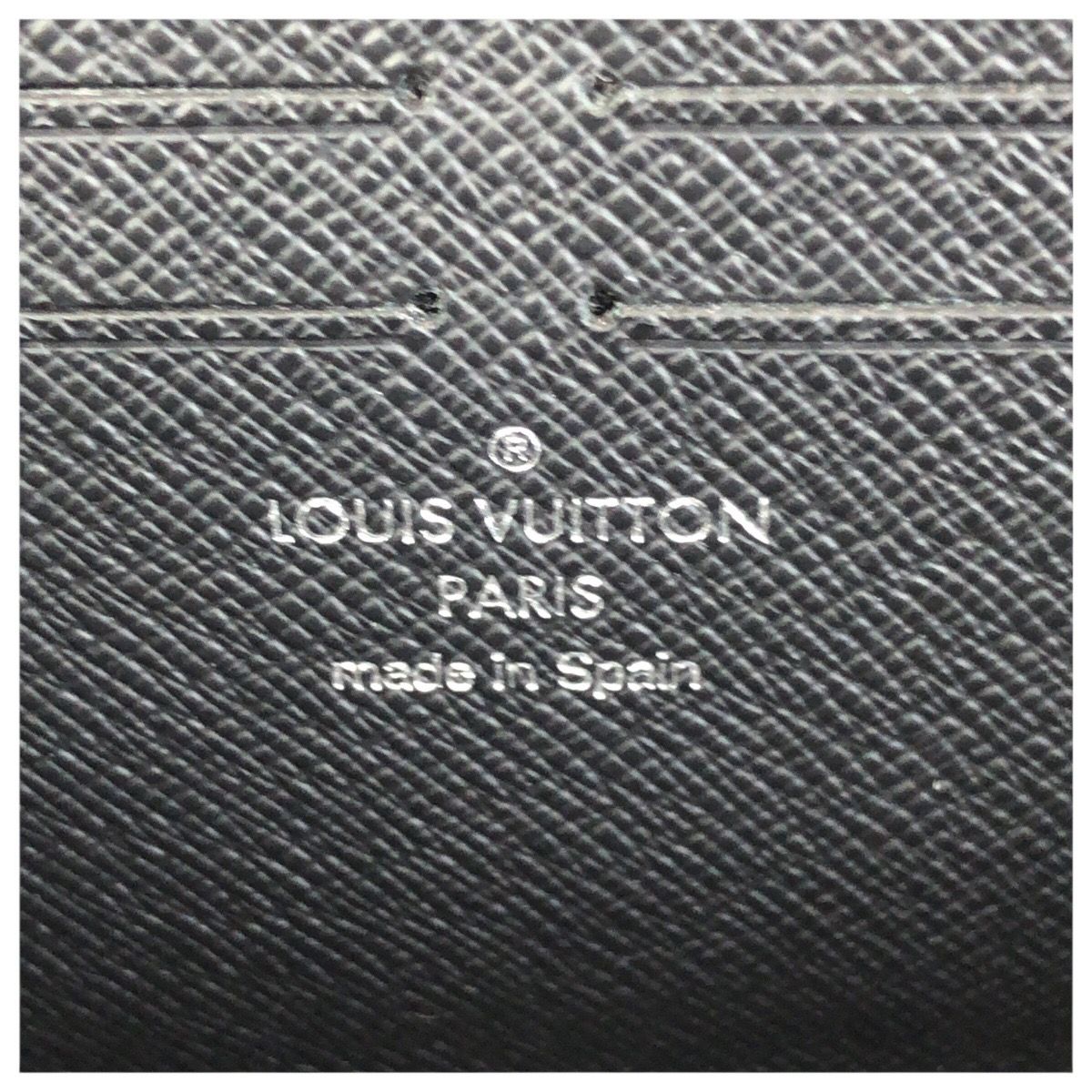 Louis Vuitton Monogram Macassar Zippy Dragonne Brown Black Silver Wallet — view 5