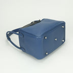 Hermes Lindy 26 Verso Tote Shoulder Bag Taurillon Clemence Blueagate Grismouette — view 5