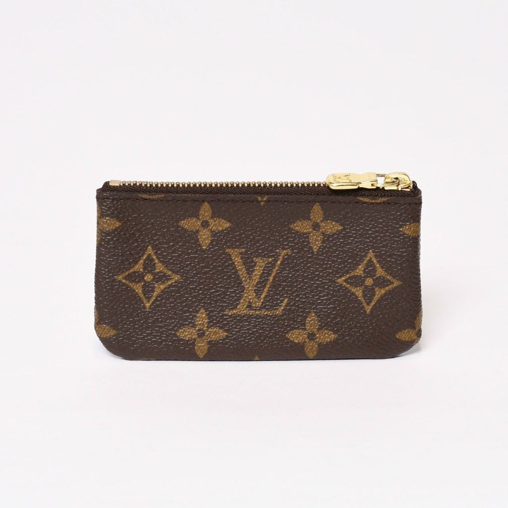 Louis Vuitton Pochette Cles Coin Purse Monogram Brown — view 2