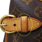 Louis Vuitton Tote Monogram Canvas Batignolles Horizontal Brown Handbag A4 — view 8