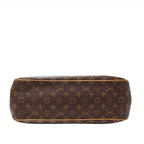 Louis Vuitton Tote Monogram Canvas Batignolles Horizontal Brown Handbag A4 — view 3
