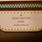 Louis Vuitton Tote Monogram Canvas Batignolles Horizontal Brown Handbag A4 — view 6