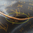 Louis Vuitton Tote Monogram Canvas Batignolles Horizontal Brown Handbag A4 — view 7