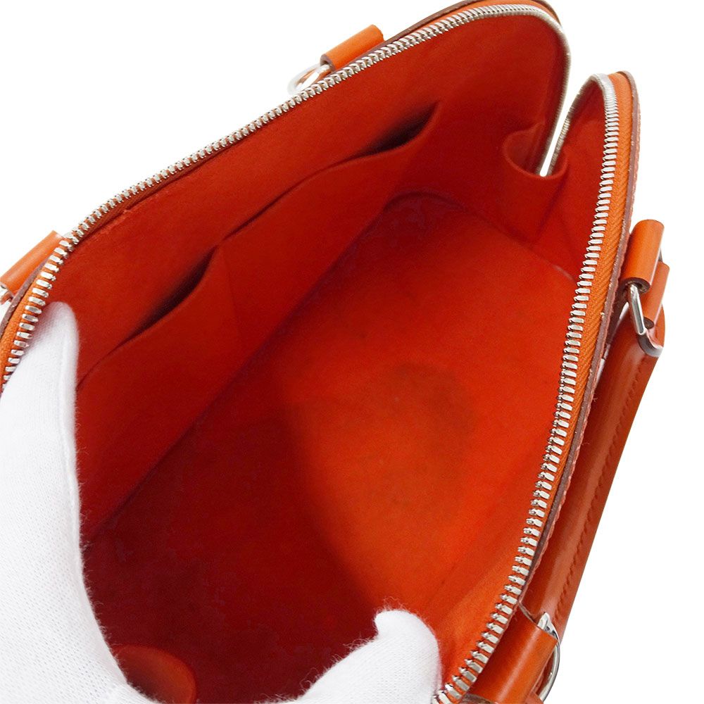 Louis Vuitton Bag Handbag Epi Leather Alma PM Piment Orange Handheld Vivid — view 5