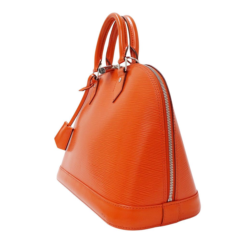 Louis Vuitton Bag Handbag Epi Leather Alma PM Piment Orange Handheld Vivid — view 4