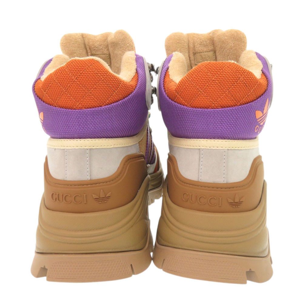 Gucci Adidas 37.5 Canvas Rubber Multicolor Trekking Shoes Short Boots — view 4