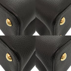 Louis Vuitton Capucines MM IC Taurillon Leather Shearling Black Handbag — view 5