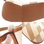 Hermes Hambier PM Voswift Toile Gold Tote Shoulder Bag — view 9