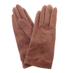 Dior 280 Gloves Wool Brown — view 2