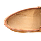 Gucci Horsebit Loafers Suede Gold 36 Brown — view 7