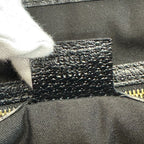 Gucci GG Pattern Hand Canvas Tote Black — view 8