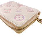 Louis Vuitton Portefeuille Monogram Empreinte Leather Bifold Wallet Pink — view 4