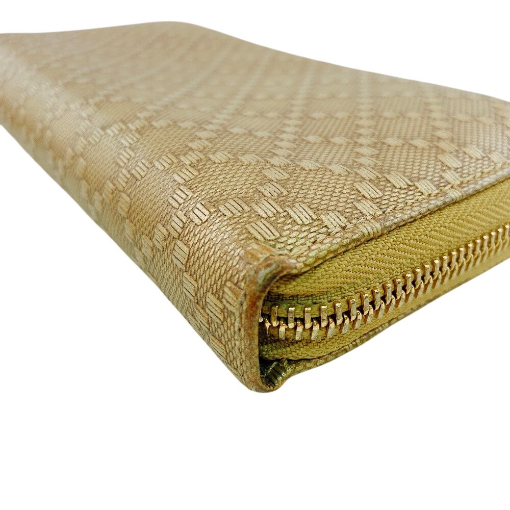 Gucci Bamboo Tassel Diamante Leather Wallet Gold — view 6