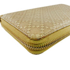 Gucci Bamboo Tassel Diamante Leather Wallet Gold — view 5
