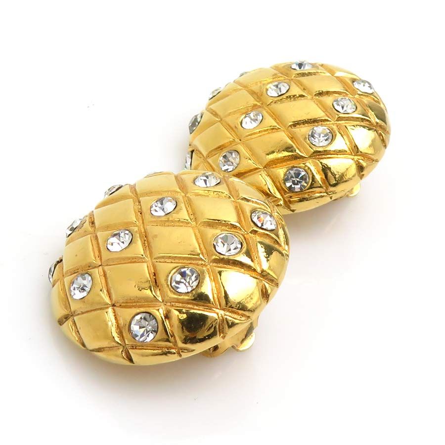 Chanel Earrings Gold — view 3