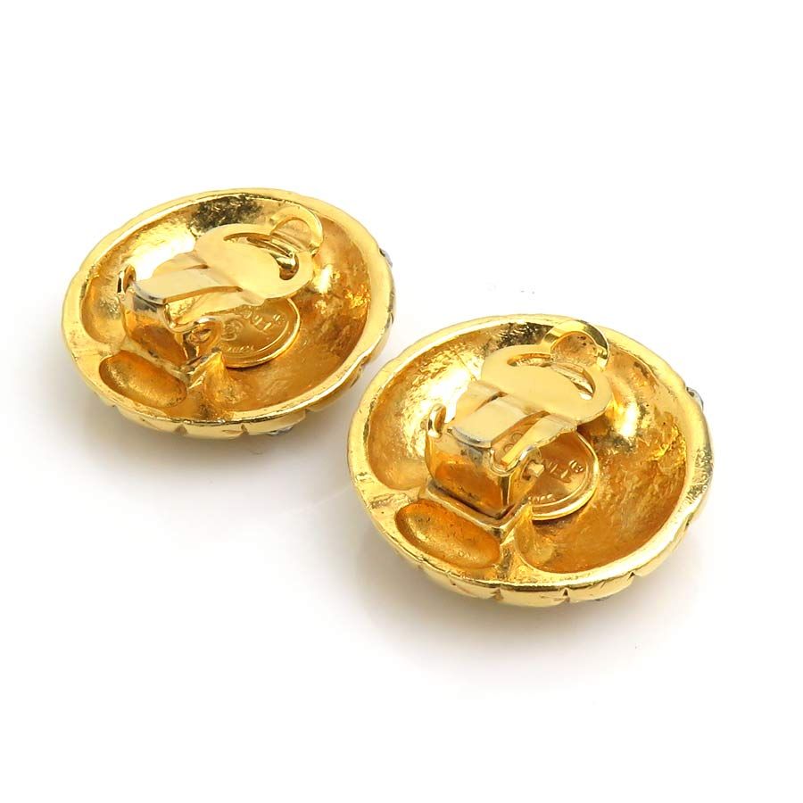 Chanel Earrings Gold — view 6