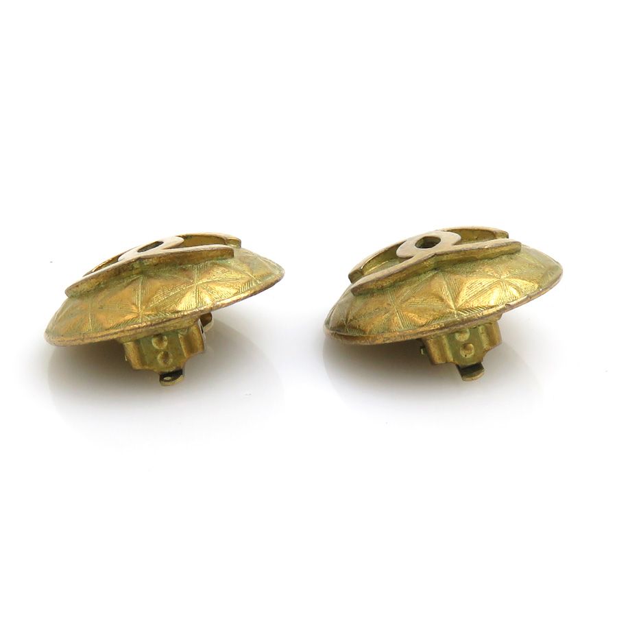 Chanel Earrings CC Logo — view 5