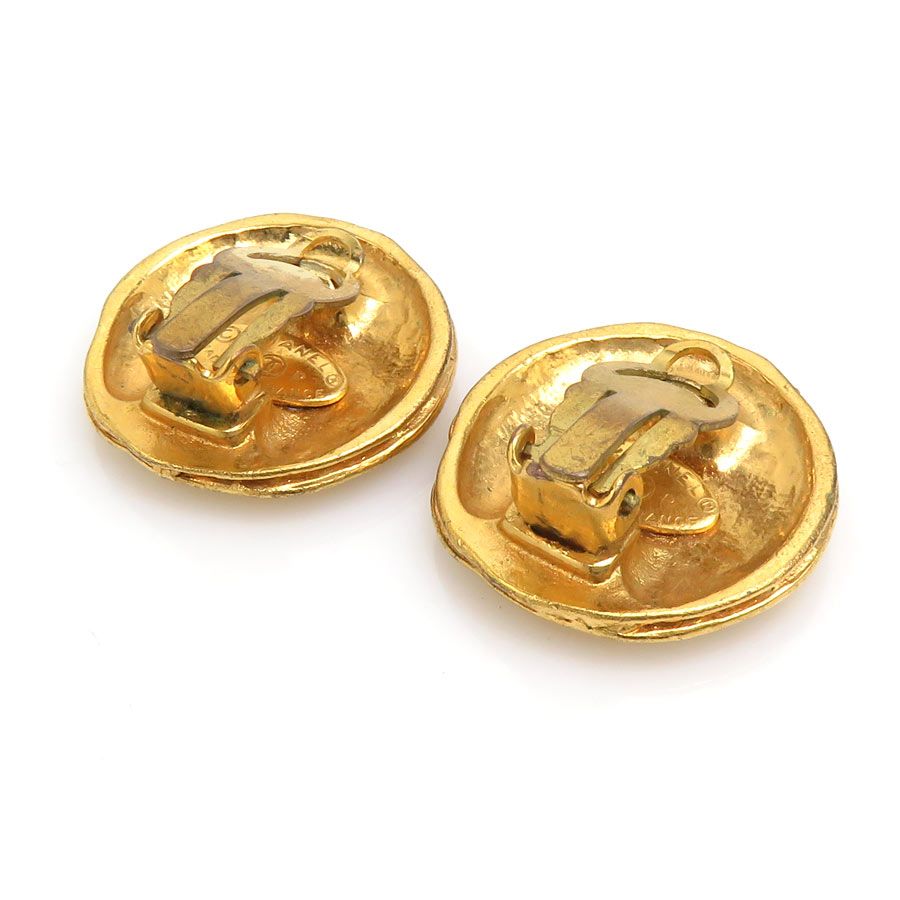 Chanel Earrings CC Logo — view 6