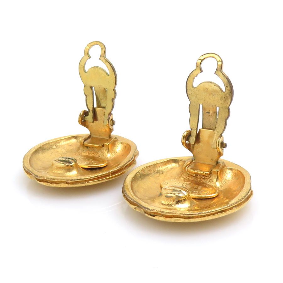 Chanel Earrings CC Logo — view 5