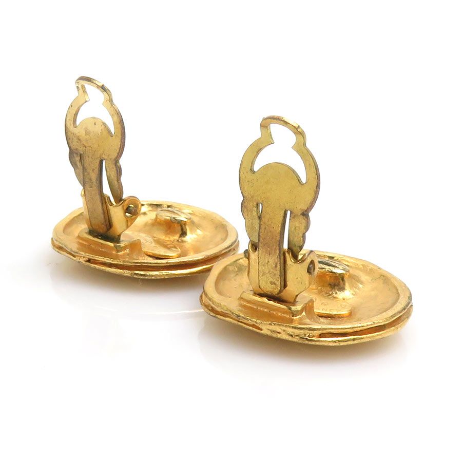 Chanel Earrings CC Logo — view 4
