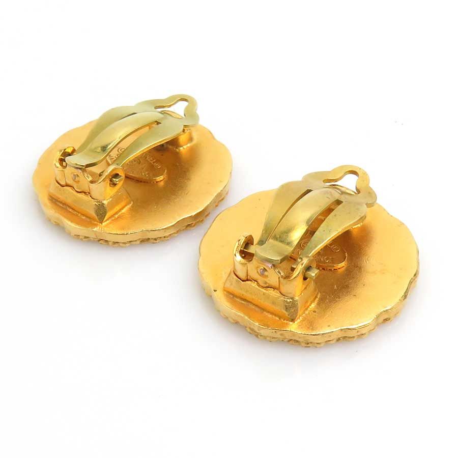 Chanel Earrings CC Logo — view 6
