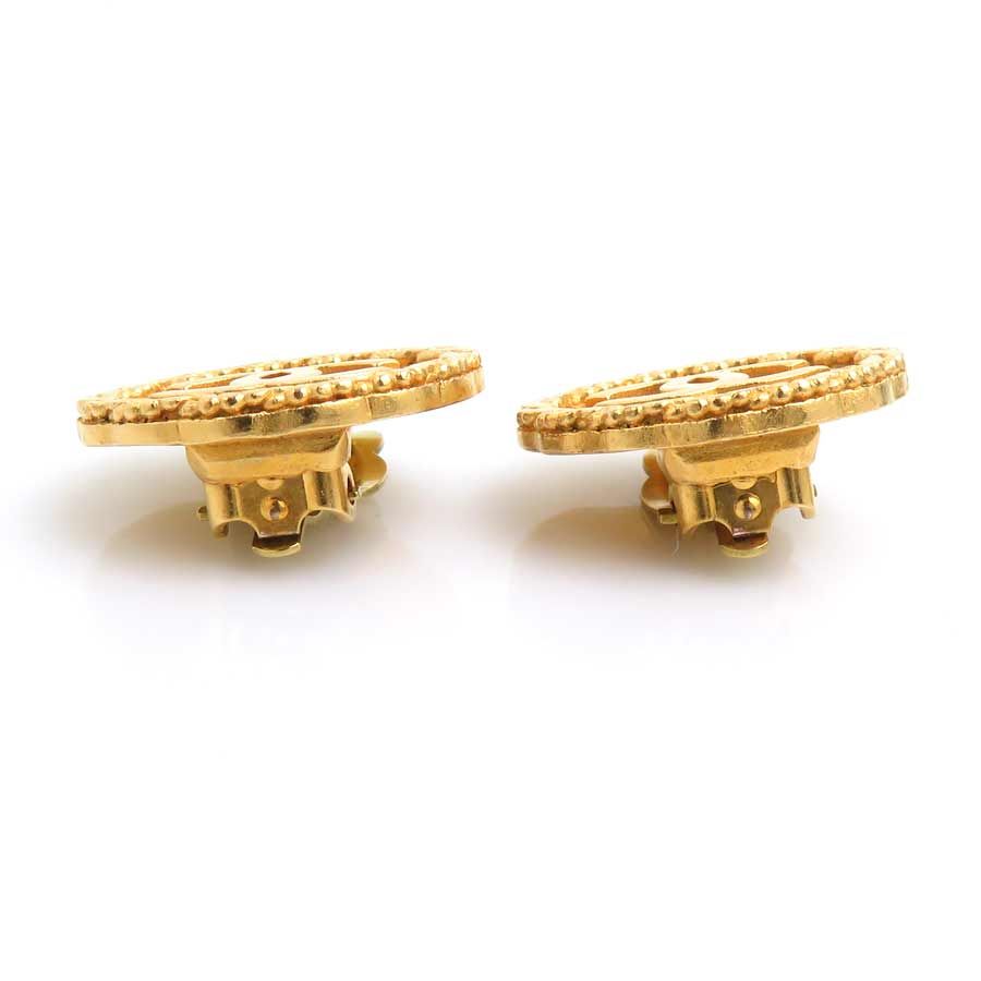 Chanel Earrings CC Logo — view 7