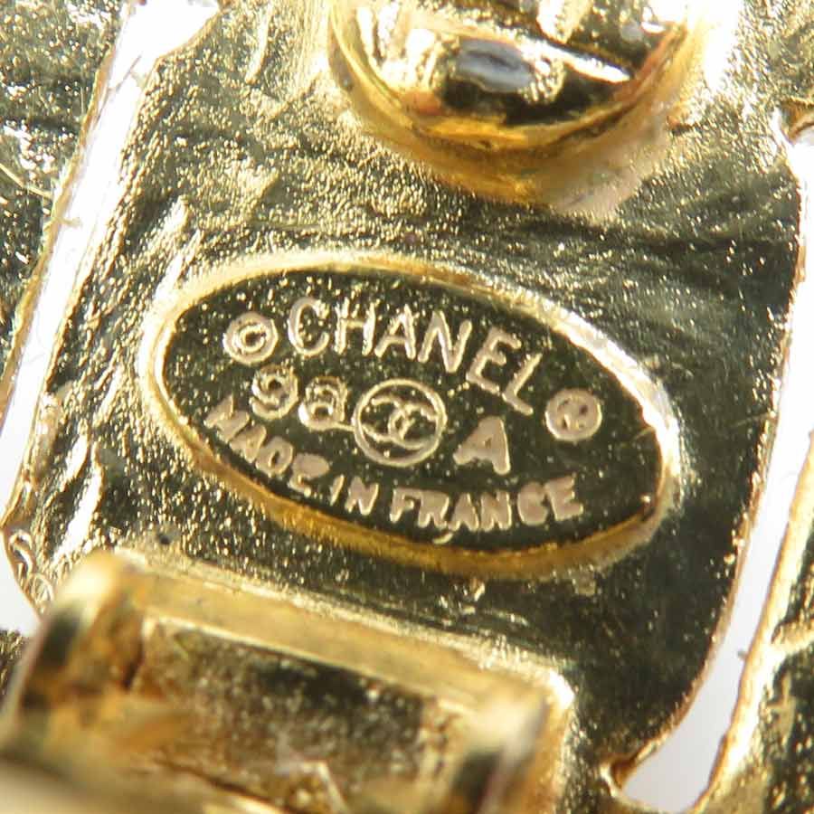 Chanel Earrings Gold — view 7