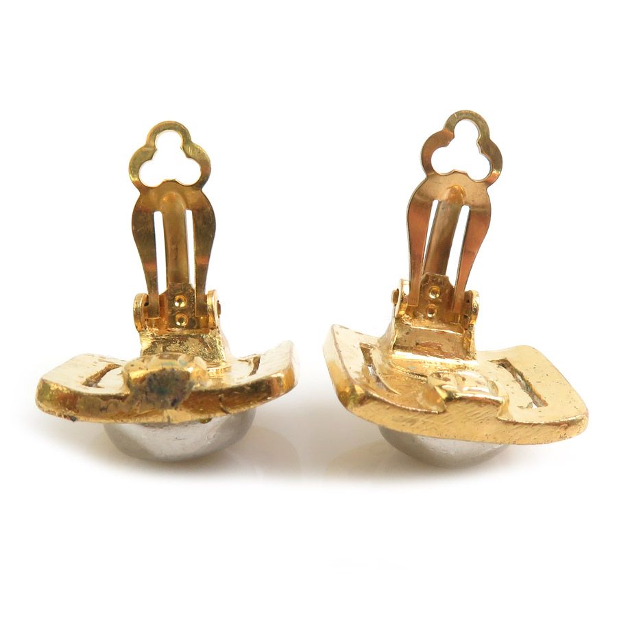 Chanel Earrings Gold — view 6