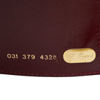 Gucci 031 379 Wine Red Gold Leather — view 7