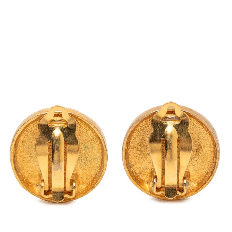 Chanel CC Logo Vintage Gold Plated — view 2