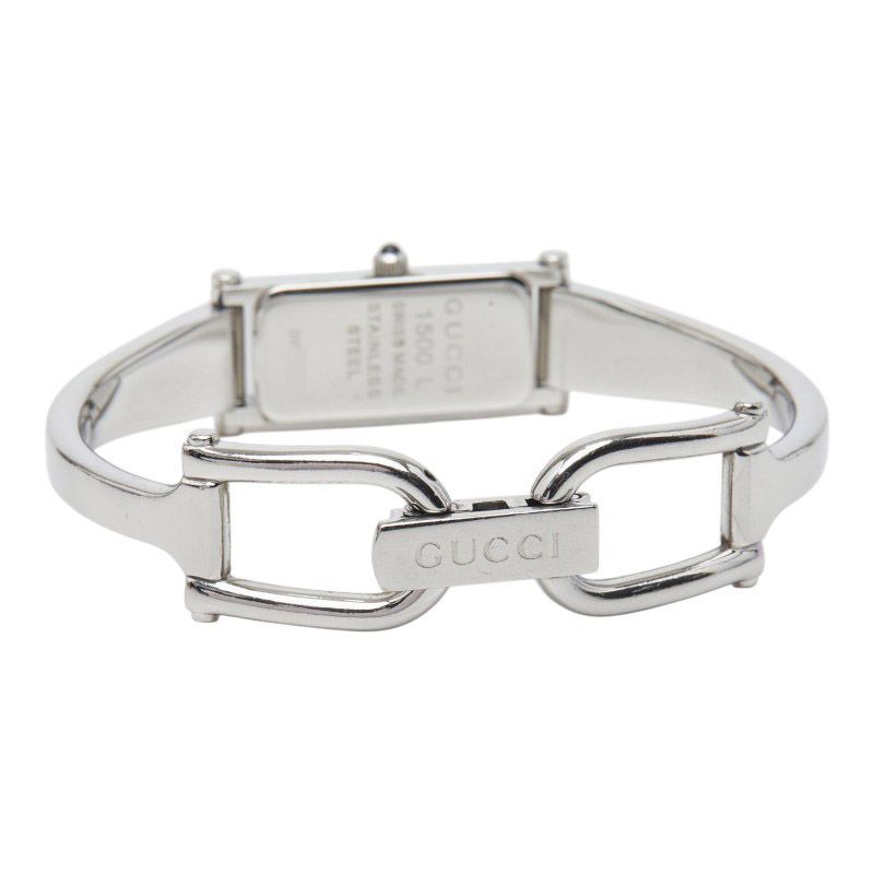 Gucci Bangle Watch Stainless Steel Bracelet — view 3