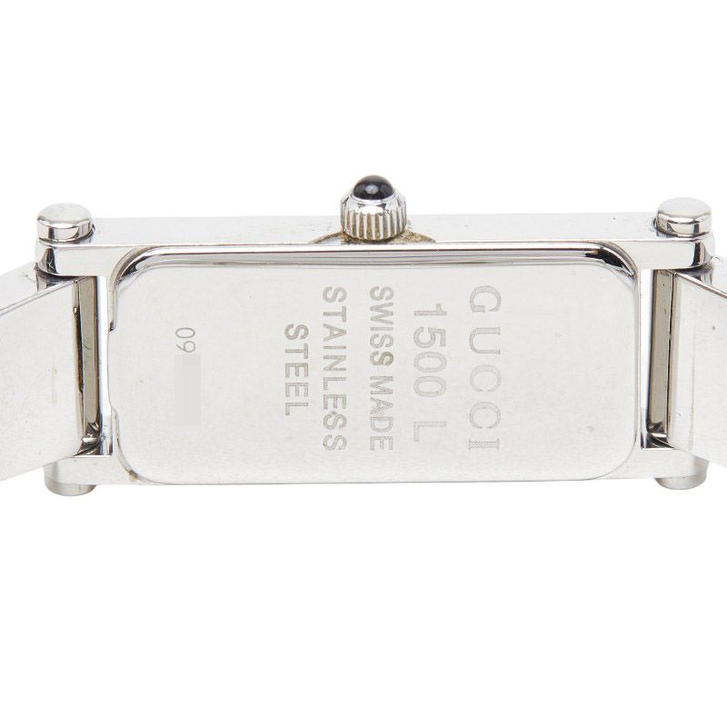 Gucci Bangle Watch Stainless Steel Bracelet — view 4