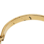Saint Laurent Bangle Watch Shell Dial Plated Bracelet — view 7