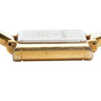 Saint Laurent Bangle Watch Shell Dial Plated Bracelet — view 6