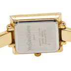 Saint Laurent Bangle Watch Shell Dial Plated Bracelet — view 4
