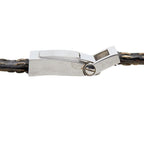 Fendi Orologi Stainless Steel Leather Belt — view 6