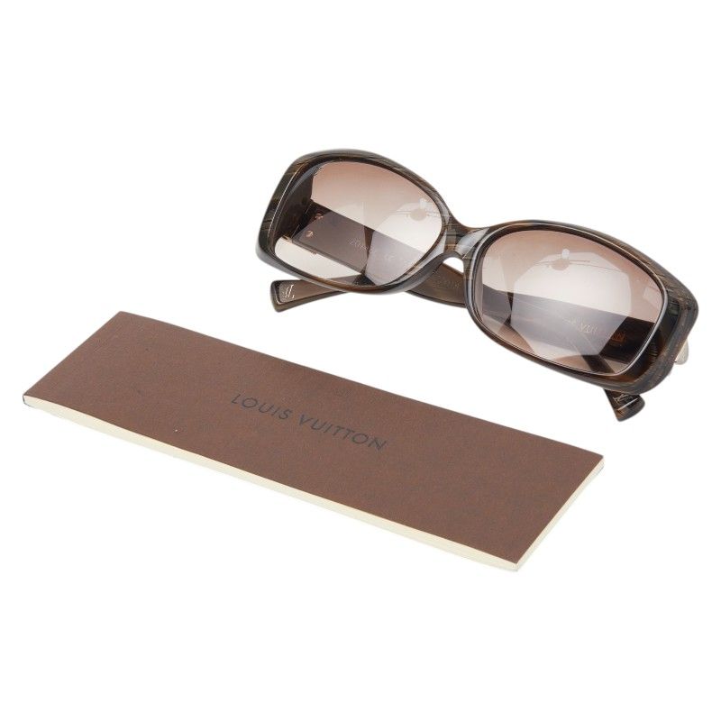 Louis Vuitton Spson GM Gradient Sunglasses Brown Acetate Eyewear — view 7