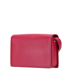 Saint Laurent Classic Lou Crossbody Shoulder Bag Pink Leather — view 2