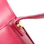 Saint Laurent Classic Lou Crossbody Shoulder Bag Pink Leather — view 5