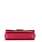 Saint Laurent Classic Lou Crossbody Shoulder Bag Pink Leather — view 3