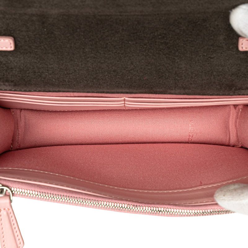 Fendi Hypnotize Chain Shoulder Bag Wallet Pink Multicolor Leather — view 6